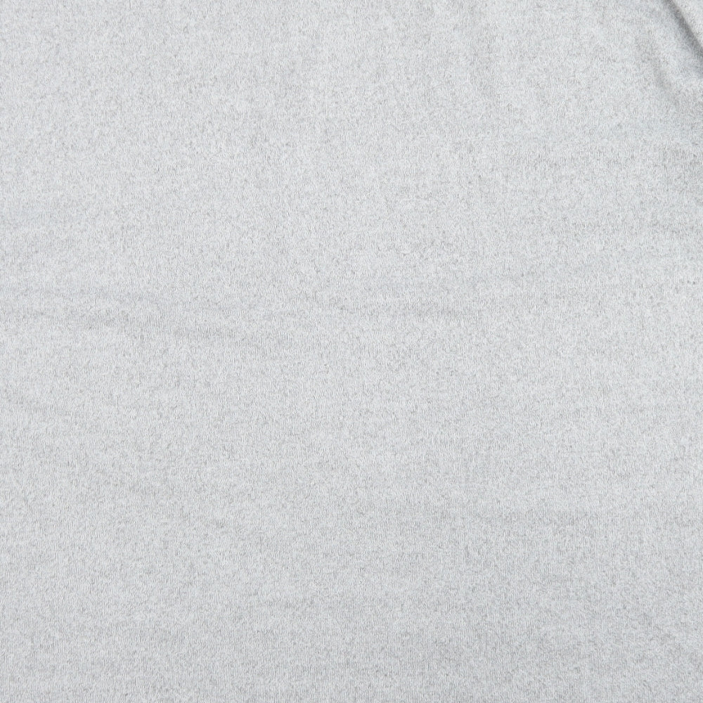 F&F Womens Grey Polyester Basic T-Shirt Size 18 Round Neck