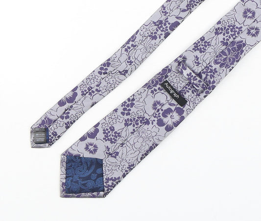 Mens Autograph Multicoloured Floral Pointed Tie