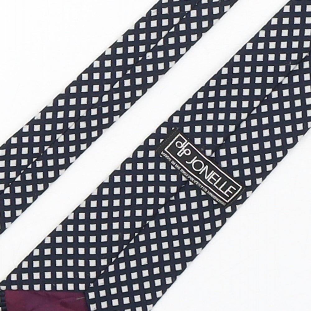 Jonelle Mens Multicoloured Plaids & Checks Polyester Pointed Tie One Size