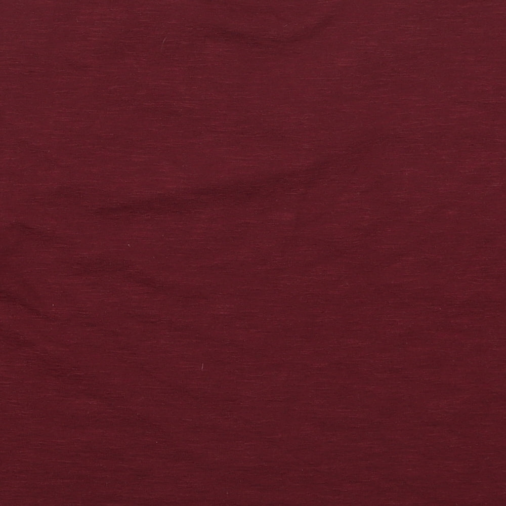 Dunnes Womens Red Polyester Pullover Sweatshirt Size M Pullover