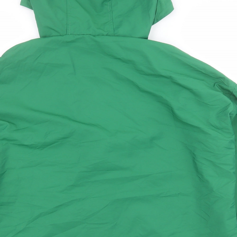 SheIn Womens Green Bomber Jacket Jacket Size S Zip