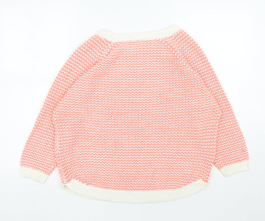 Womens UK Size 14 South Orange Pullover Jumper