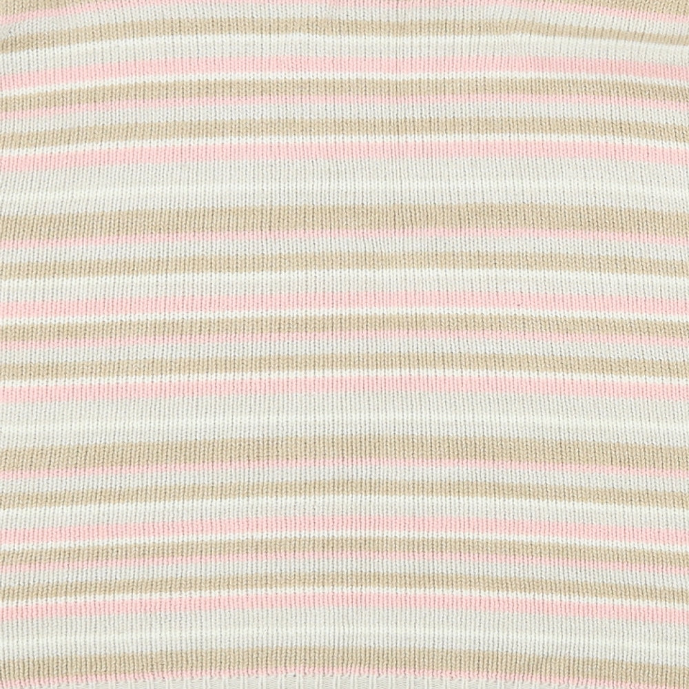 Womens UK Size 18 EWM Multicoloured Pullover Jumper