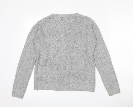 Womens UK Size 6 Atmosphere Grey Pullover Jumper