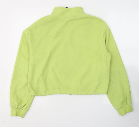 Womens UK Size S Divided by H&M Green Pullover Sweatshirt