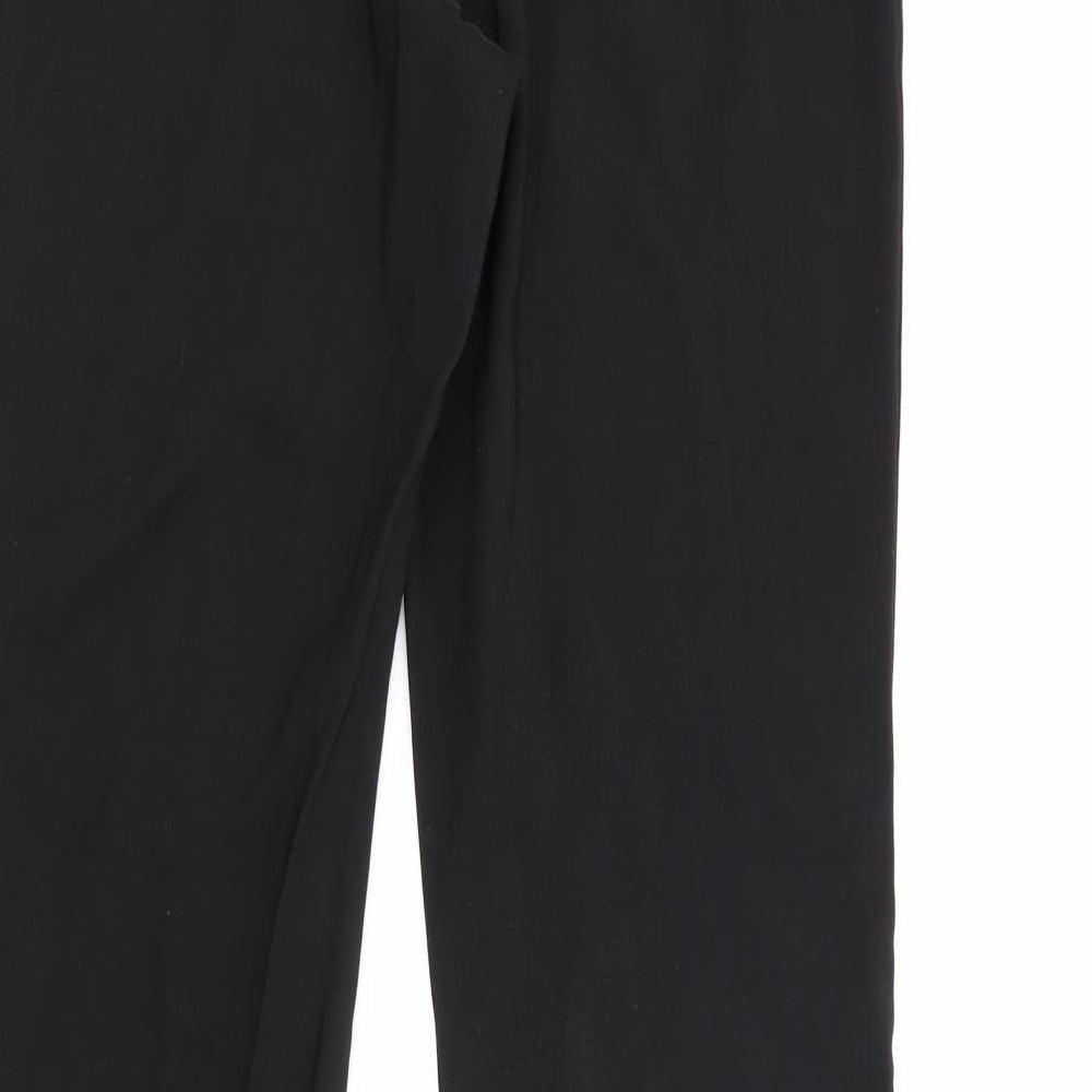 Womens UK Size 12 Atmoshpere Regular Fit Black Trousers