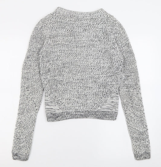 Womens UK Size XS H&M Grey Pullover Jumper