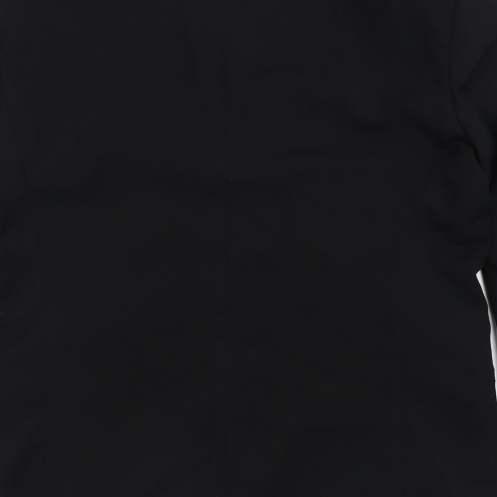 Mens UK Size 40 Preworn Regular Black Suit Jacket