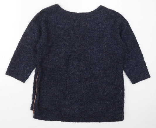 Womens UK Size 12 NEXT Blue Pullover Jumper