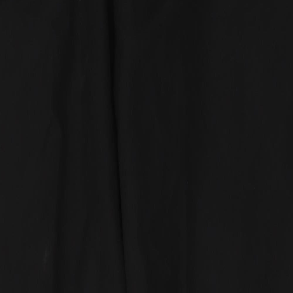 Dunnes Stores Womens Black Polyester Straight Jeans Size 36 in L31 in Regular Button