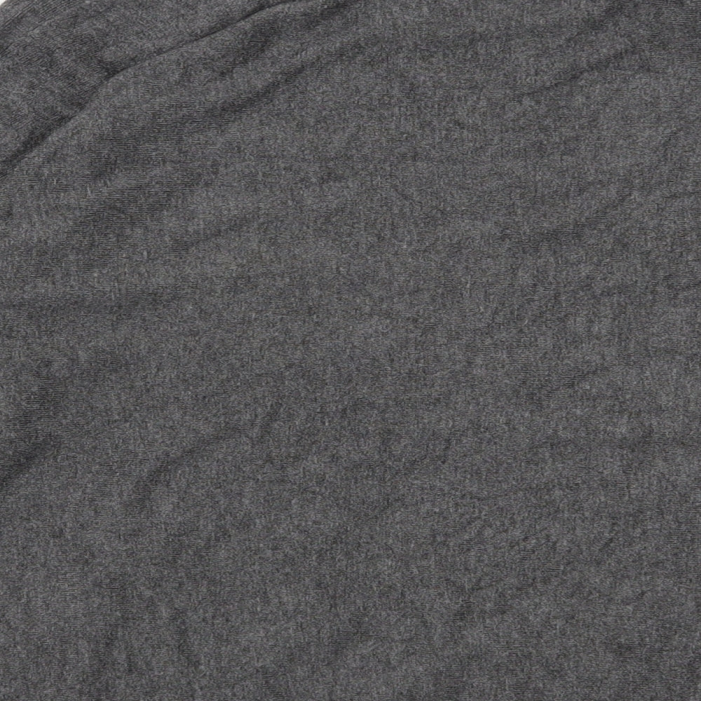 George Womens Grey Round Neck Viscose Pullover Jumper Size 16