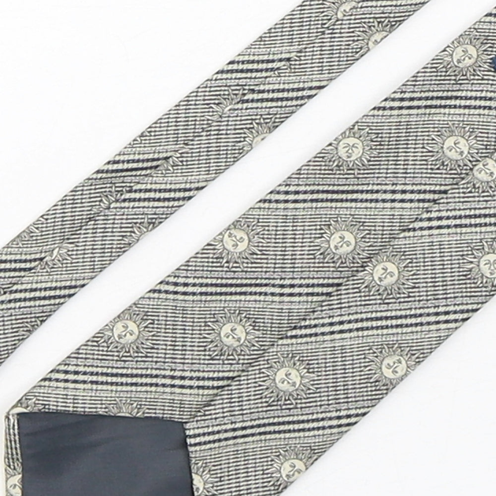 Mens Debenhams Multicoloured Geometric Pointed Tie