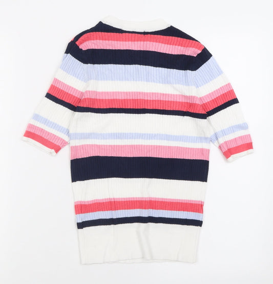 Womens UK Size 10 Marks and Spencer Pink Pullover Jumper