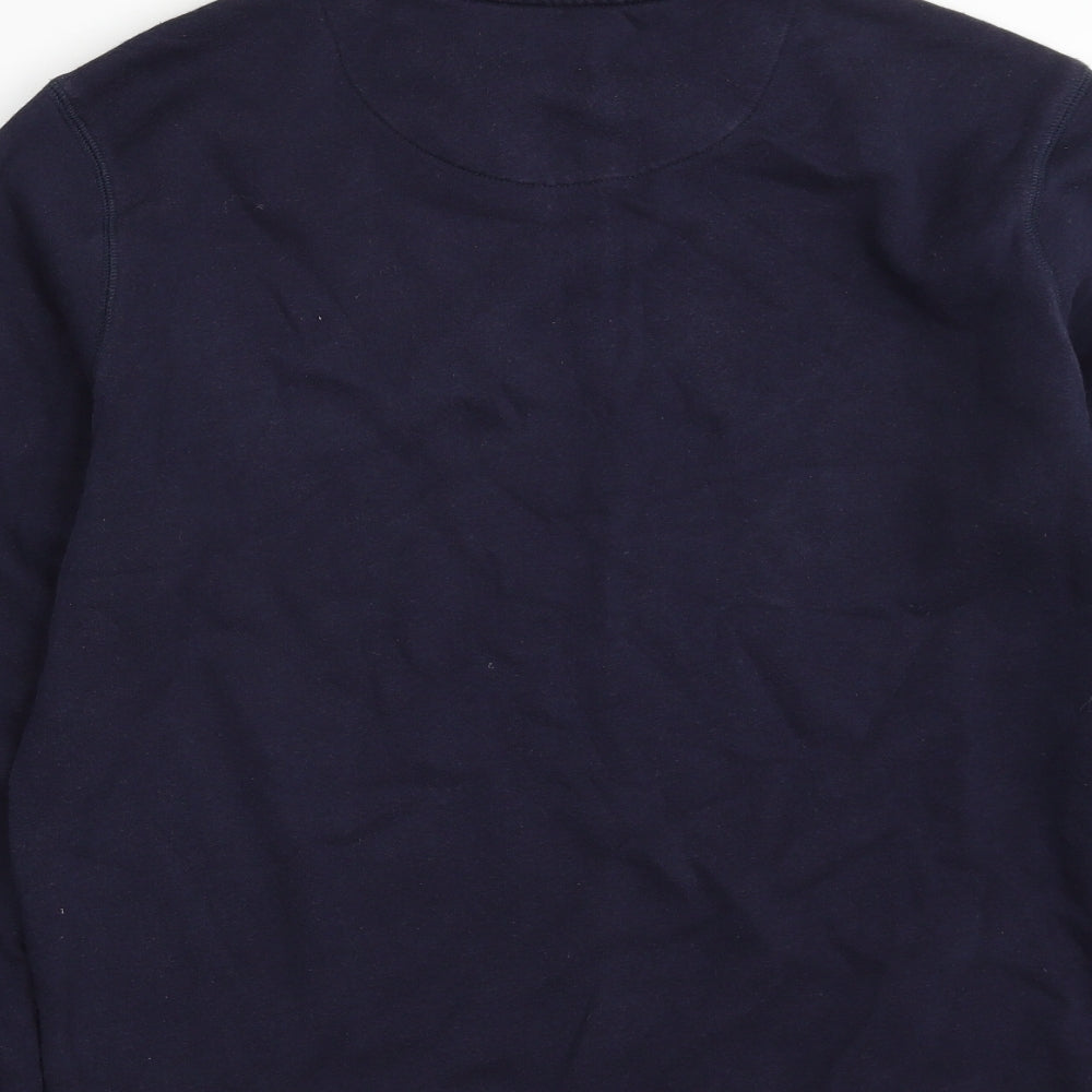 Mens UK Size S Matalan Blue Pullover Sweatshirt