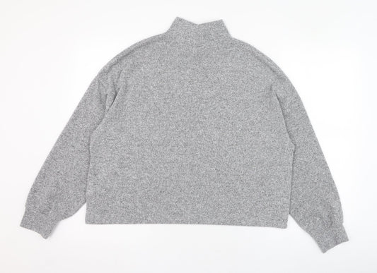 Womens UK Size S New Look Grey Pullover Jumper