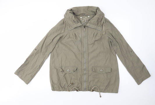 Womens UK Size 12 TU Green Jacket