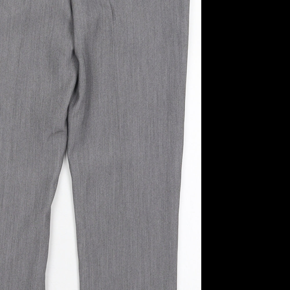 Womens UK Size 10 Papaya Regular Fit Grey Trousers