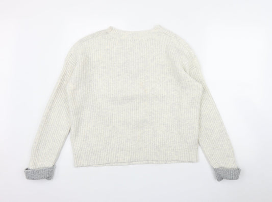 Womens UK Size 12 RJR.John Rocha Grey Pullover Jumper