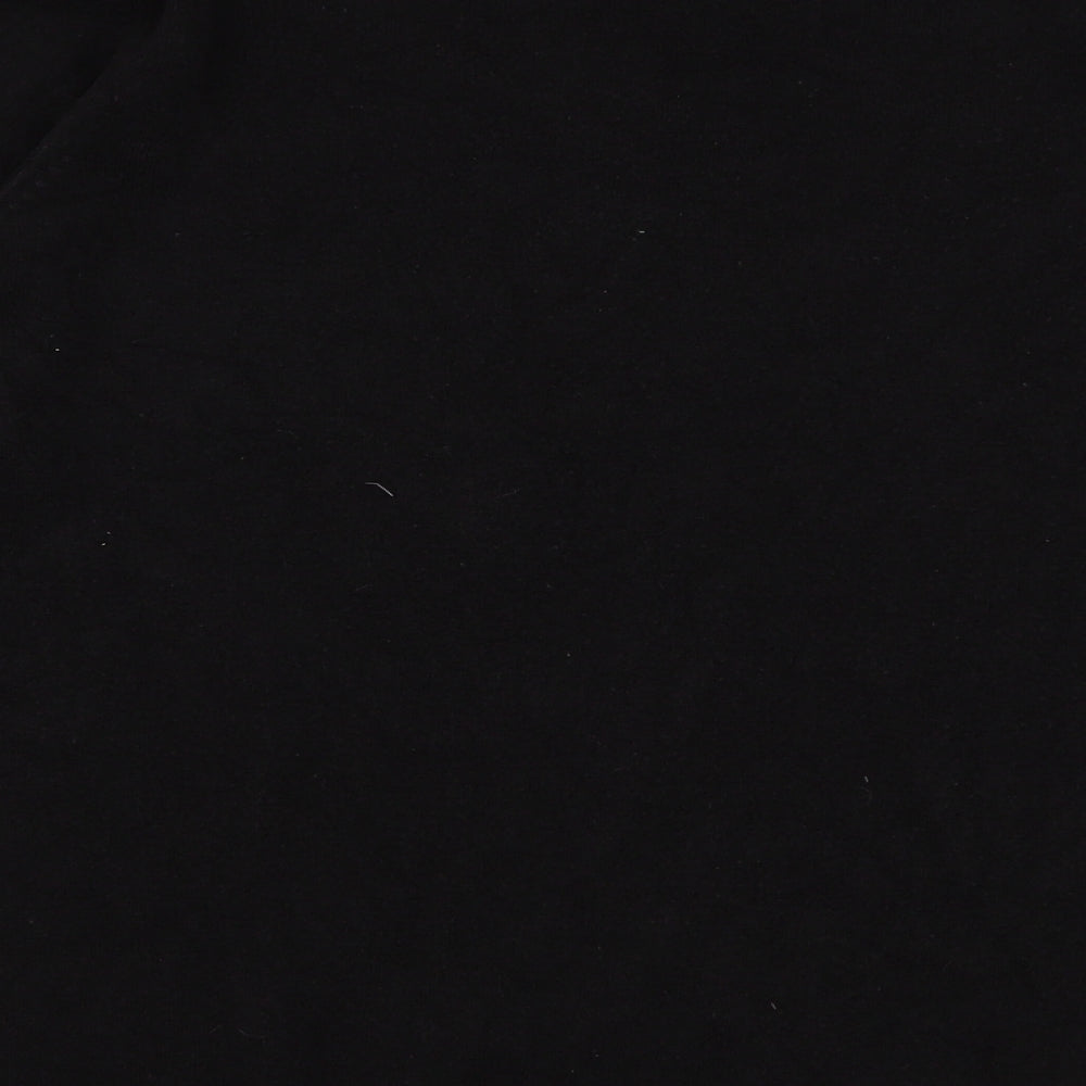 Marks and Spencer Mens Black V-Neck Acrylic Pullover Jumper Size M