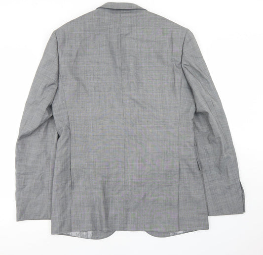 Mens UK Size 38 Taylor & Wright Regular Grey Suit Jacket