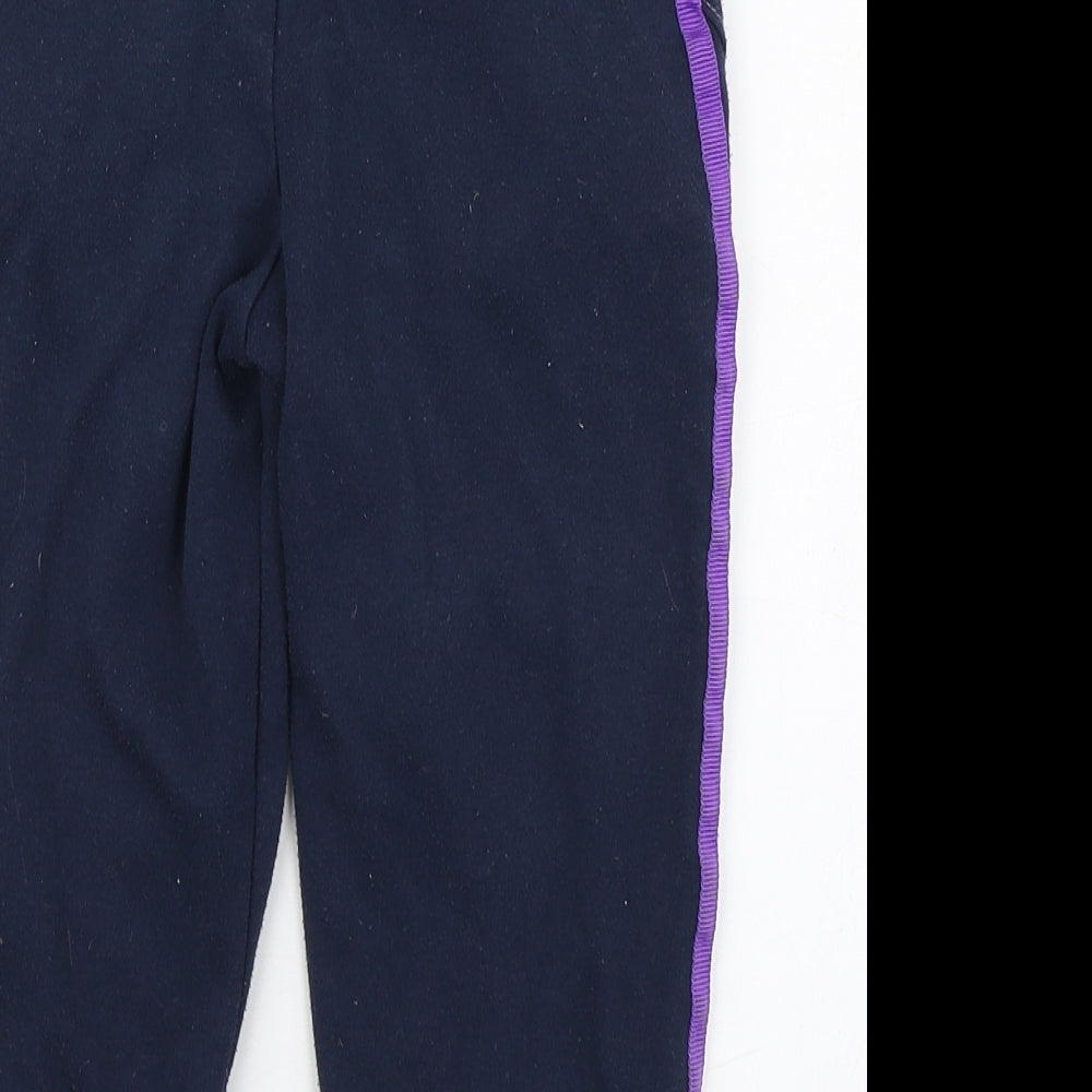 Londsdale Girls Purple Polyester Jogger Trousers Size 7-8 Years Regular Pullover