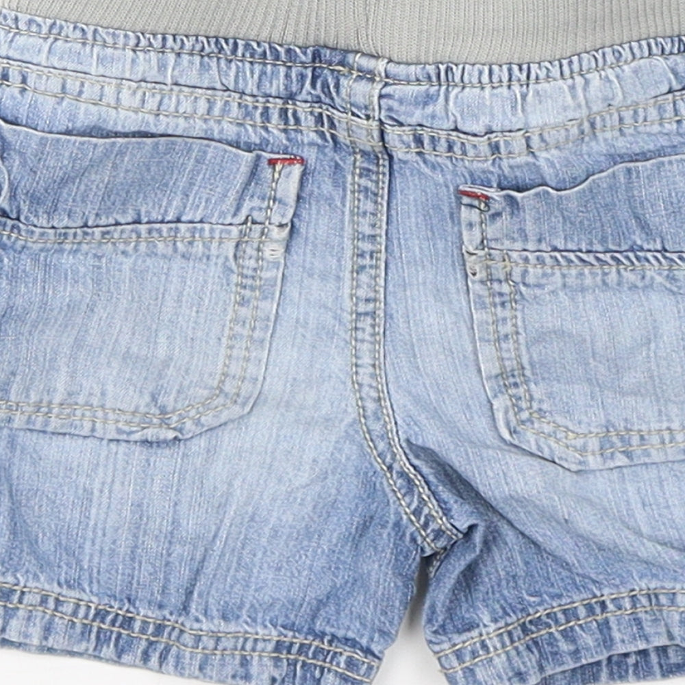 Urban Rascals Baby Blue Cotton Cropped Jeans Size 18-24 Months Pullover