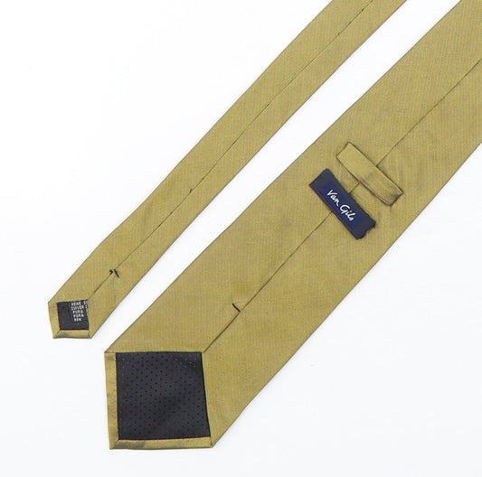 Van Girls  Mens Green  Silk Pointed Tie One Size