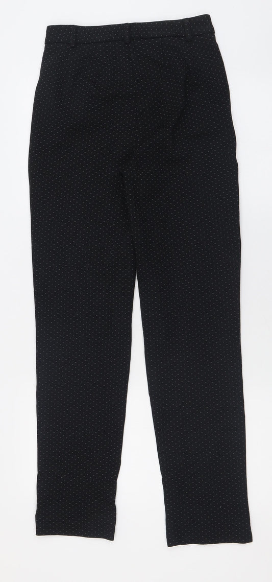 Womens UK Size 6 Marks and Spencer Regular Fit Black Trousers