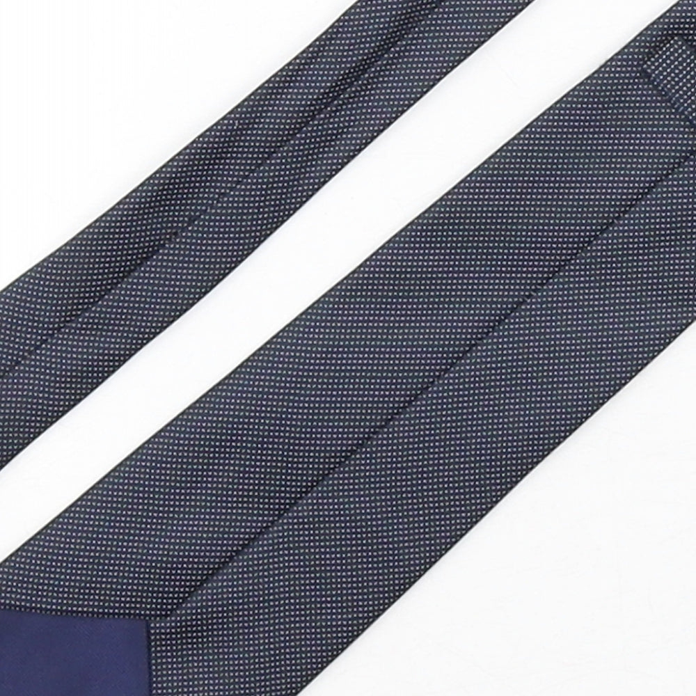 Marks and Spencer Mens Multicoloured Polka Dot Polyester Pointed Tie One Size