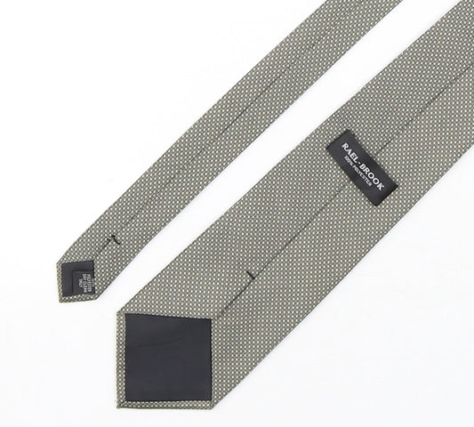 Rael Brook Mens Multicoloured Geometric Polyester Pointed Tie One Size