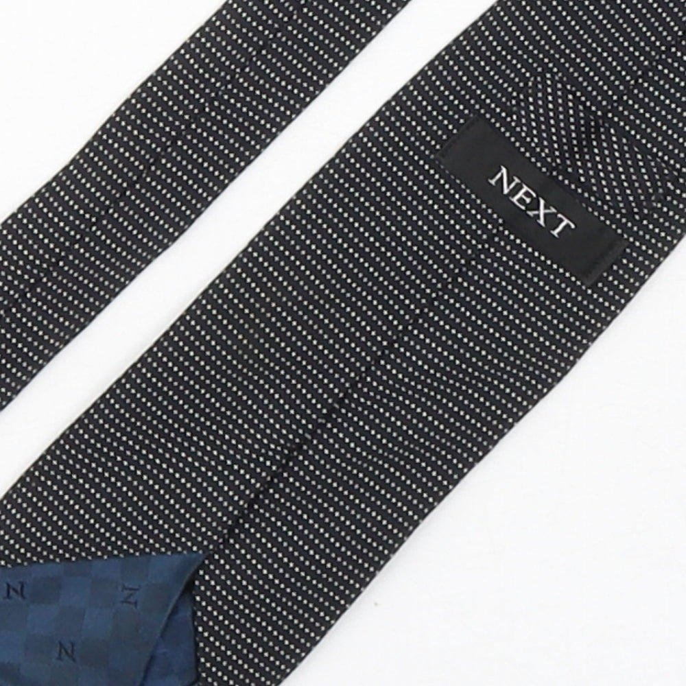 NEXT Mens Multicoloured Polka Dot Silk Pointed Tie One Size