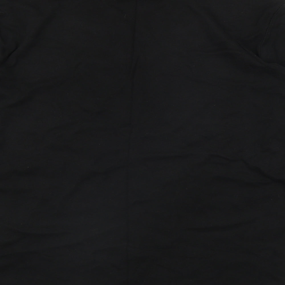 Mens UK Size M DECATHLON Black T-Shirt
