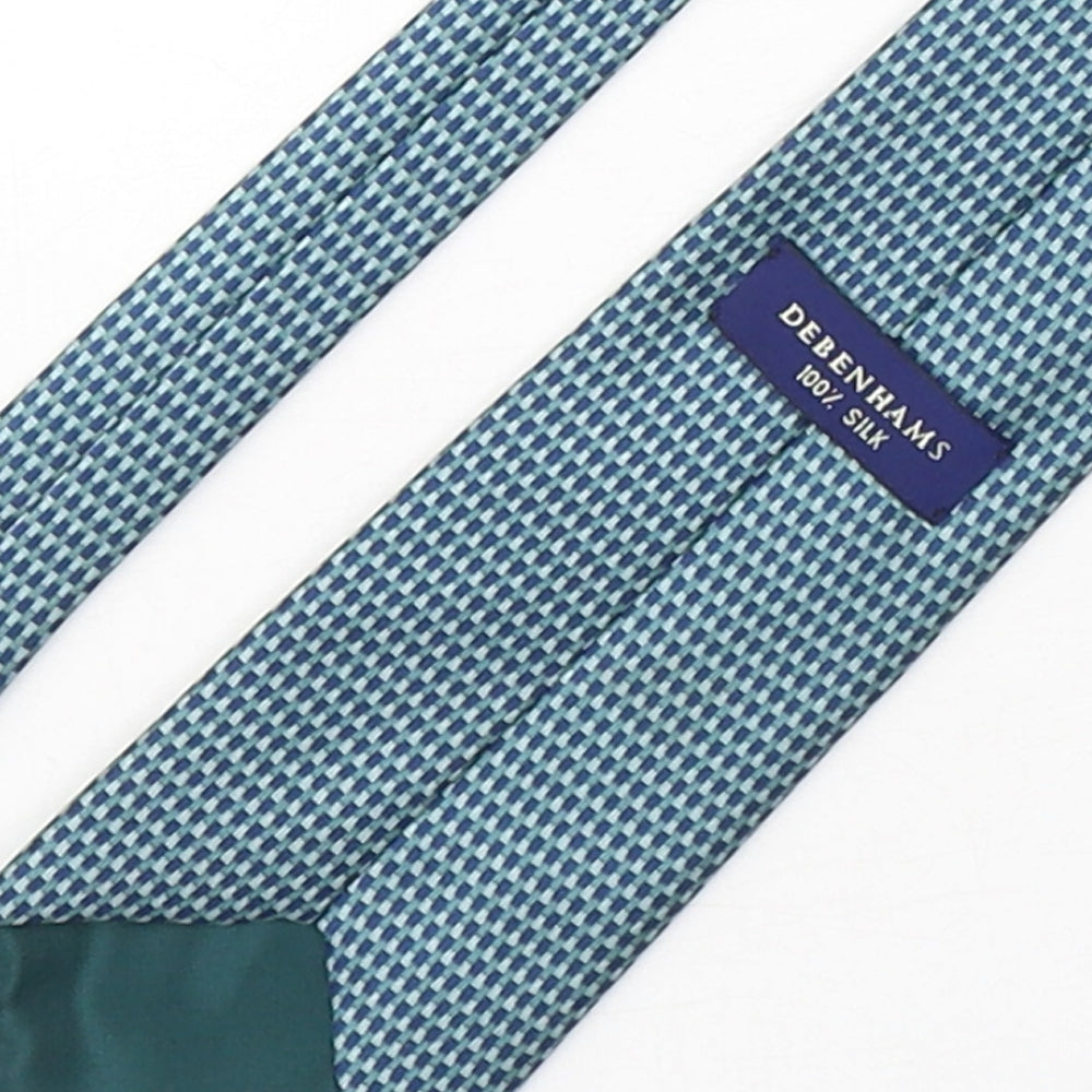 Mens Debenhams Multicoloured Geometric Pointed Tie