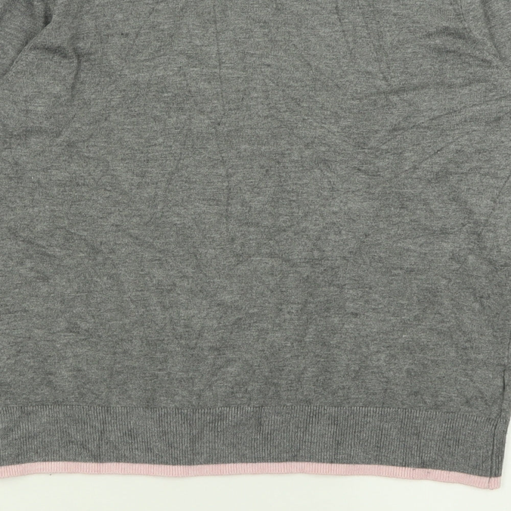 Womens UK Size XS NEXT Grey Pullover Jumper