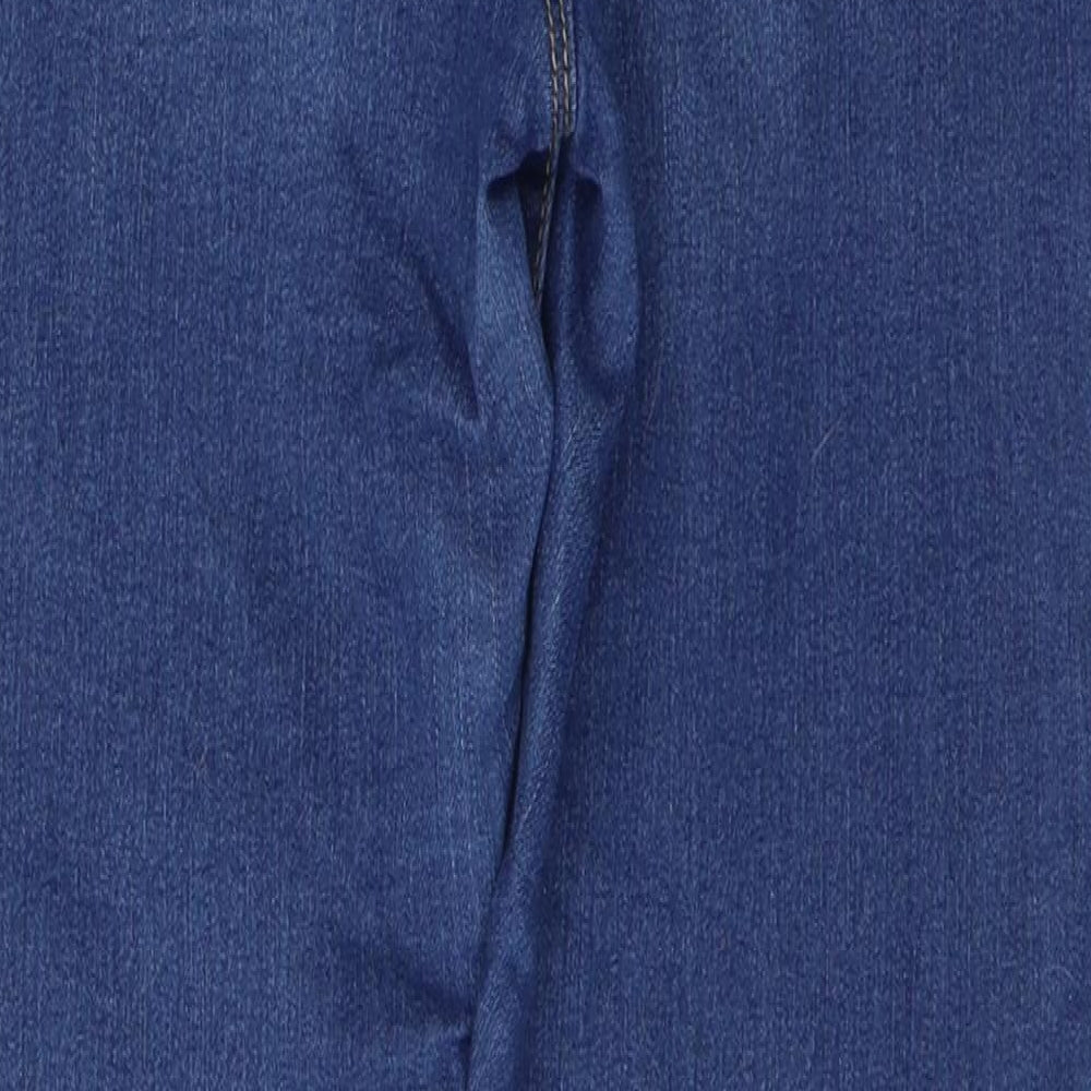 Dorothy Perkins Womens Blue Cotton Skinny Jeans Size 10 L29 in Slim
