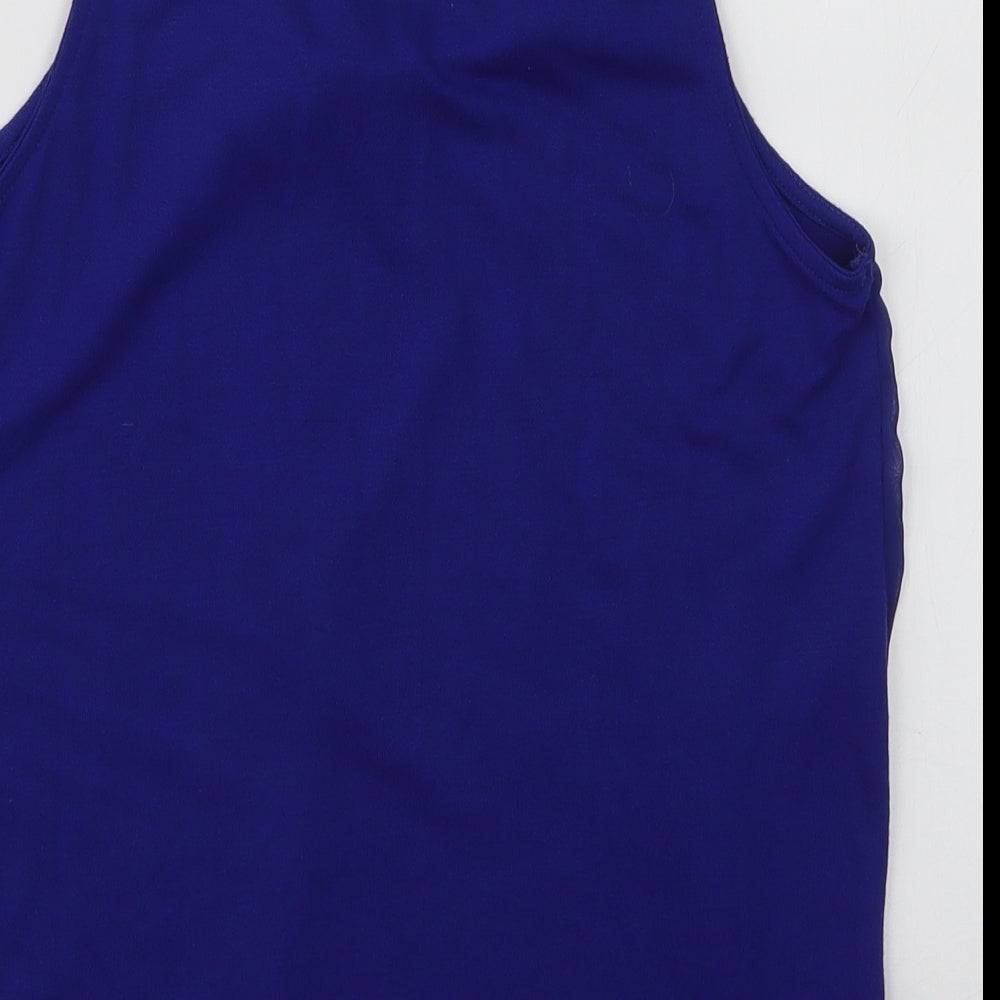 Womens UK Size 10 Savida Blue Camisole Blouse