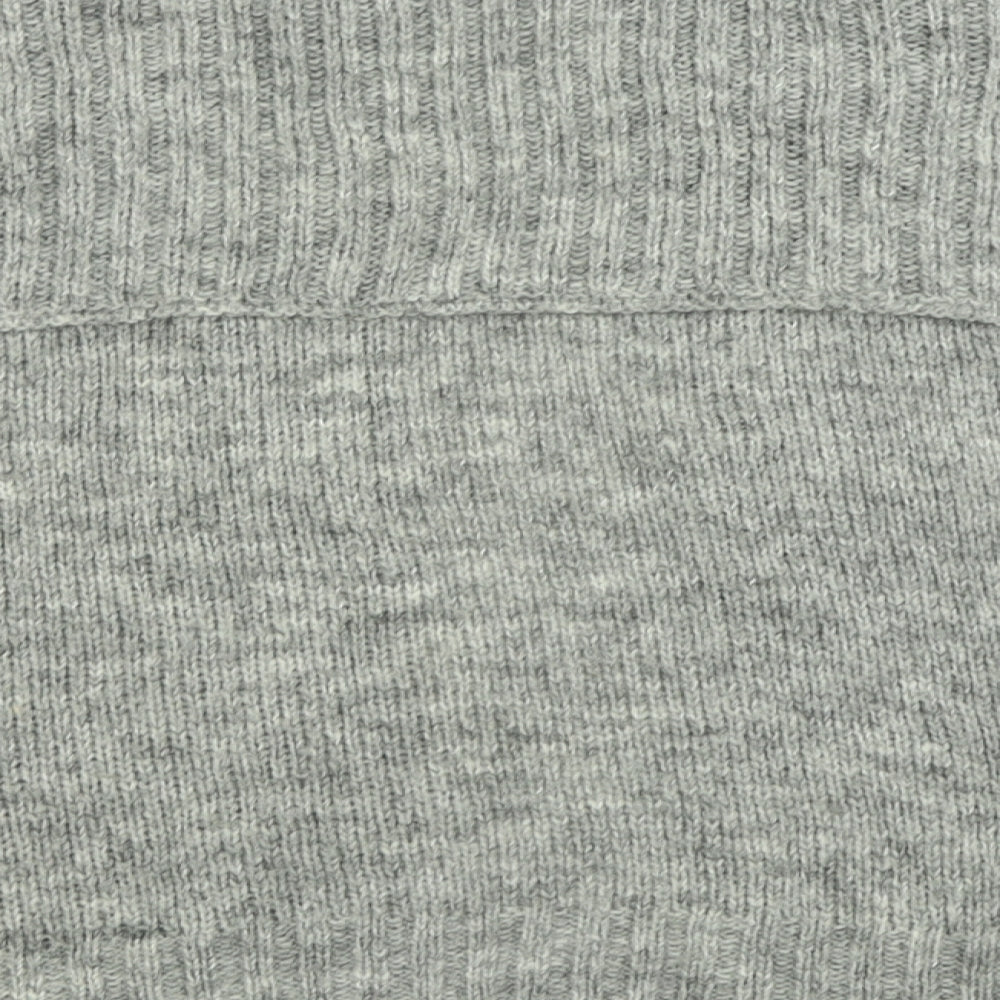 Womens UK Size 8 Indigo Grey Cardigan Jumper
