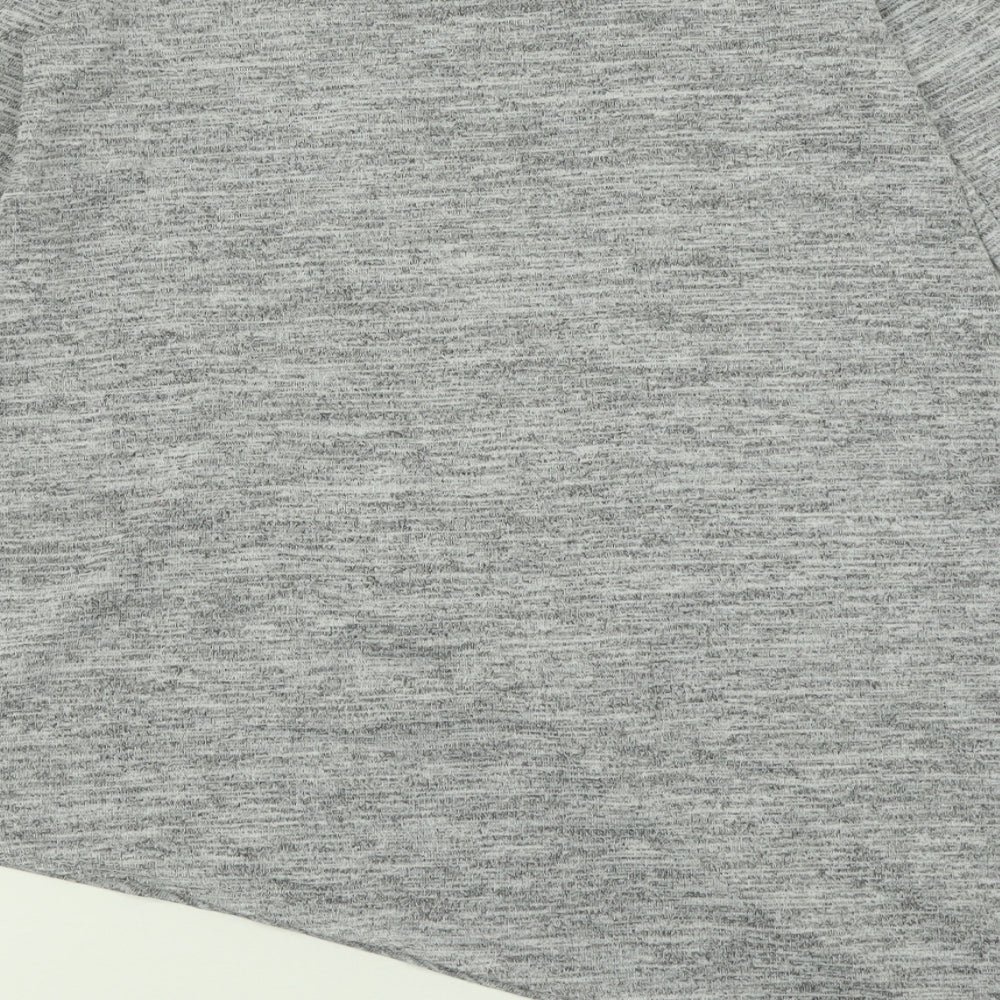 Womens UK Size 14 Papaya Grey Tunic Jumper