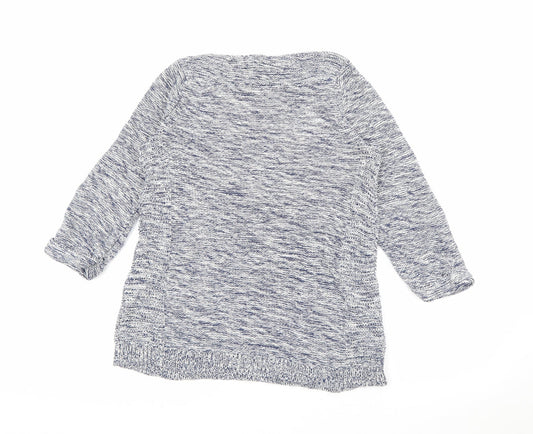 Womens UK Size S Wallis Blue Pullover Jumper