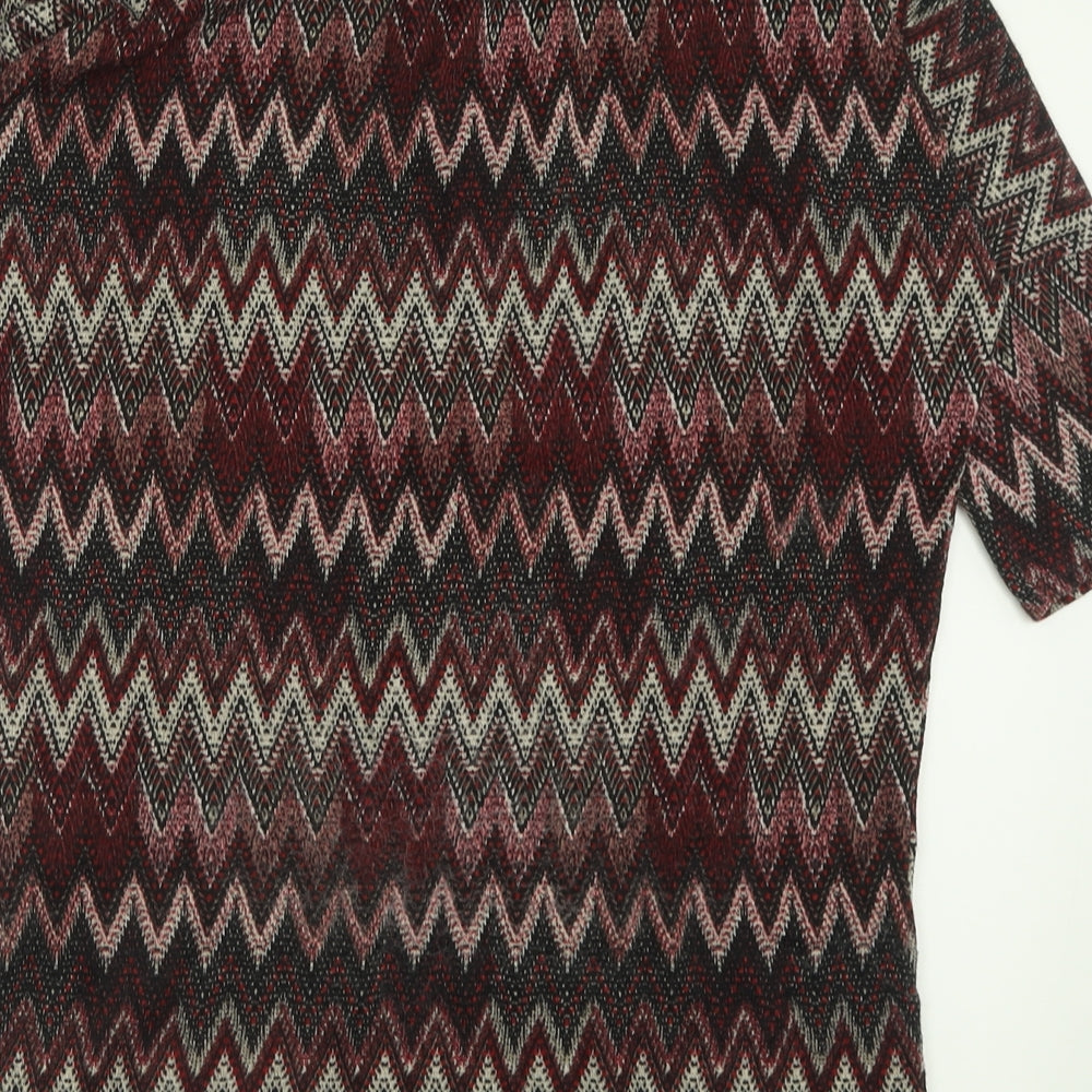 Womens UK Size L Voulez-Vous Red Pullover Jumper