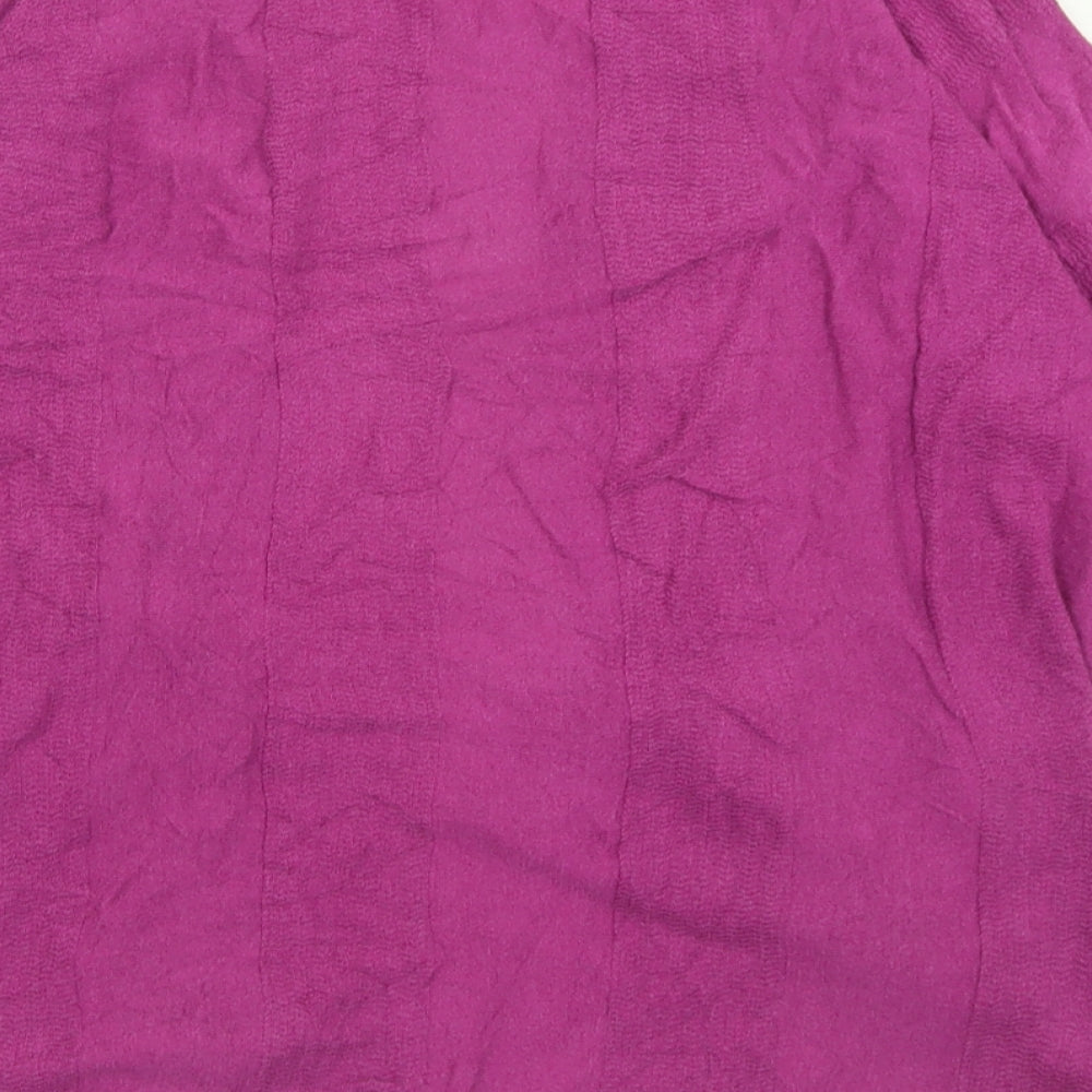 Womens UK Size S Monsoon Purple Cardigan Jumper