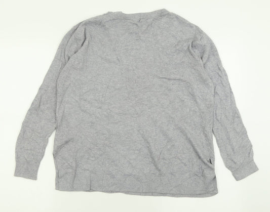 Womens UK Size S Principles Grey Pullover Jumper