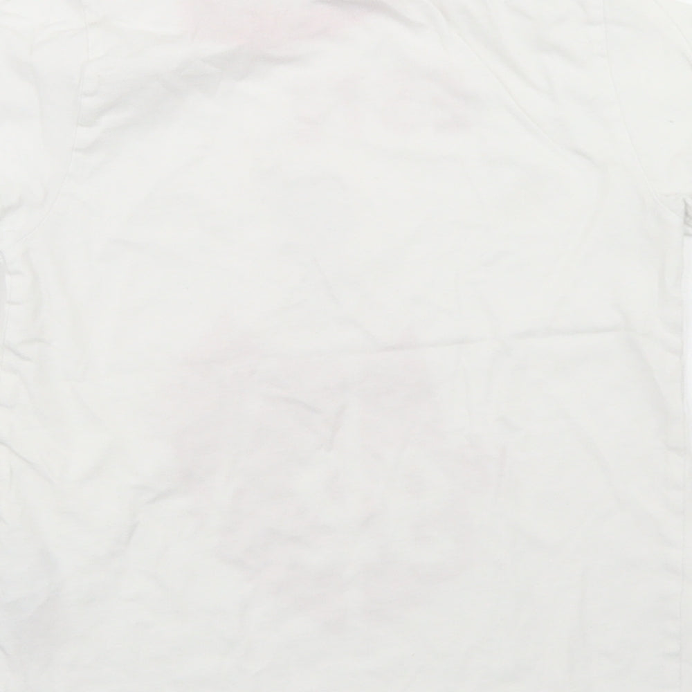 Primark Boys White Cotton Basic T-Shirt Size 5-6 Years Crew Neck - Liverpool FC