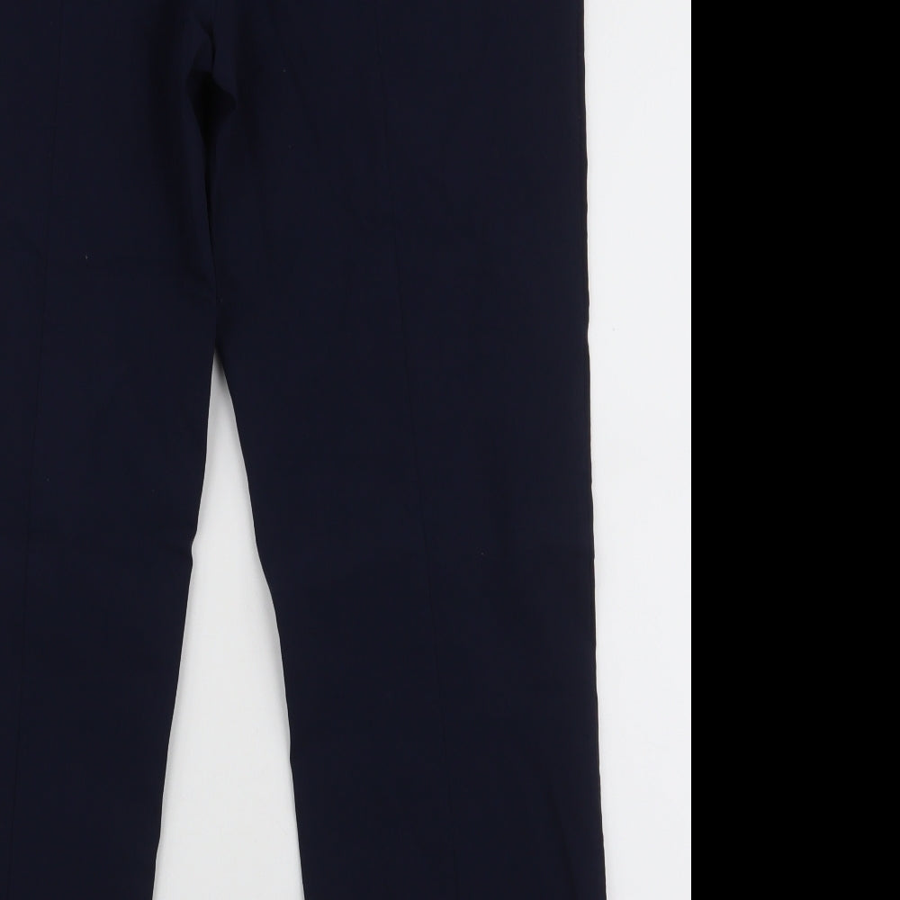 Womens UK Size XL Dunnes Stores Regular Fit Dress Pants Blue Trousers