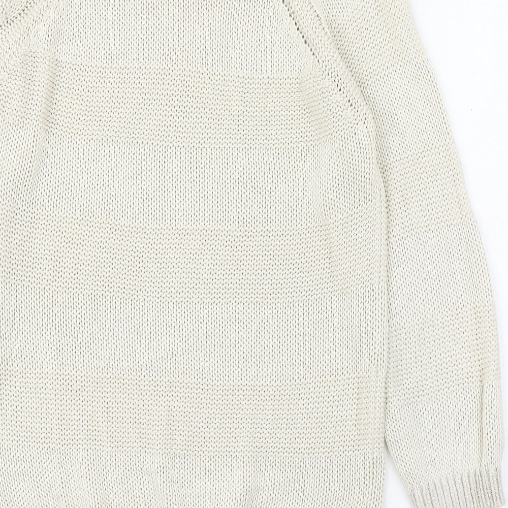 Womens UK Size S In Wear Ivory Pullover Jumper