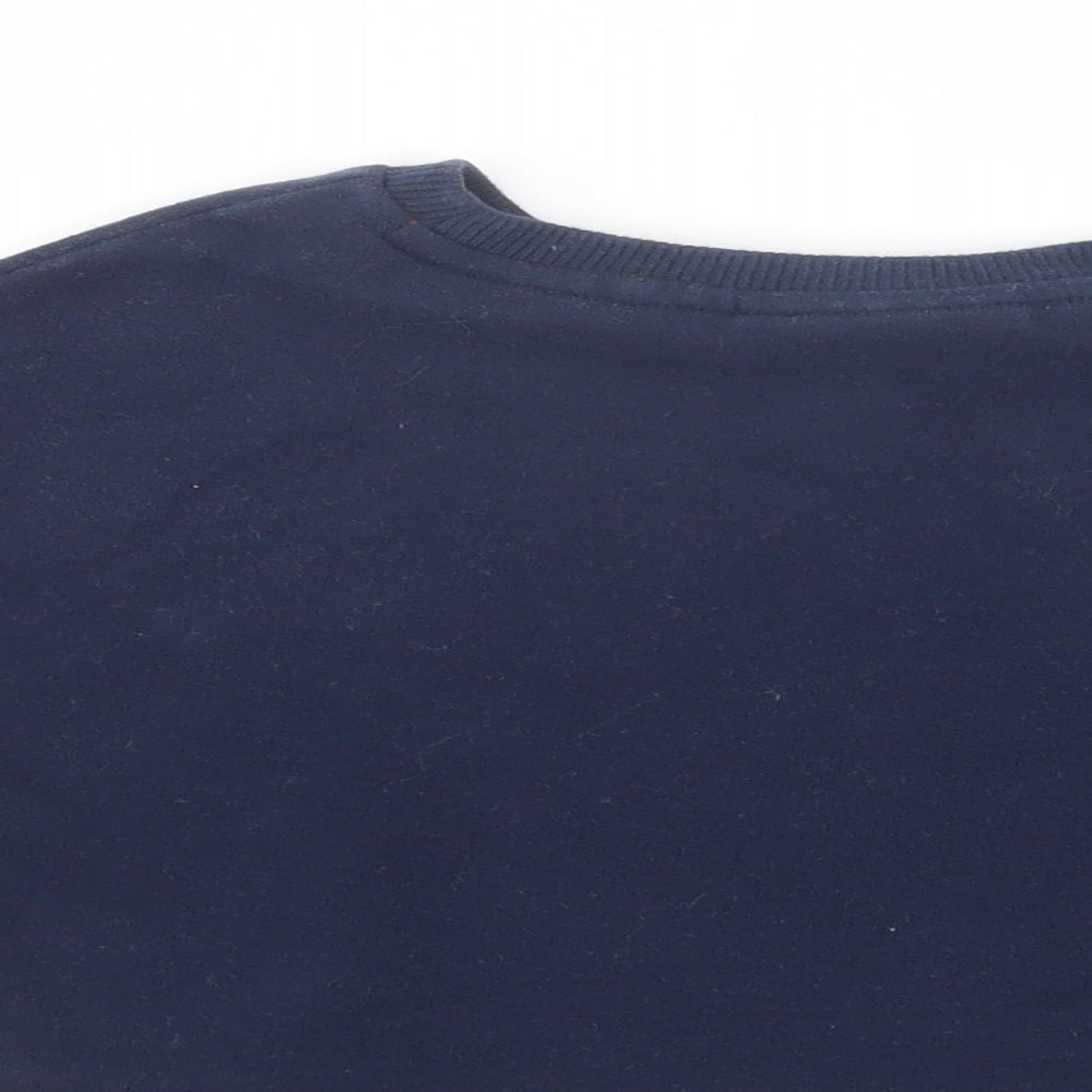 NEXT Girls Blue Cotton Pullover Sweatshirt Size 3 Years Pullover - Wonder Woman