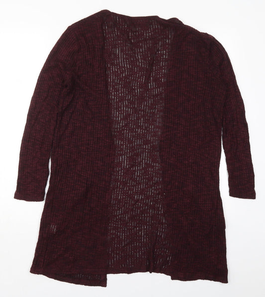 Atmosphere Womens Purple V-Neck Viscose Cardigan Jumper Size 10