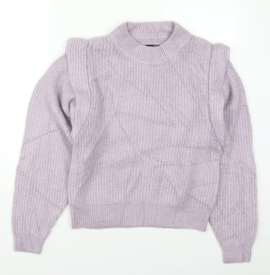 Womens UK Size 6 ASOS Purple Pullover Jumper