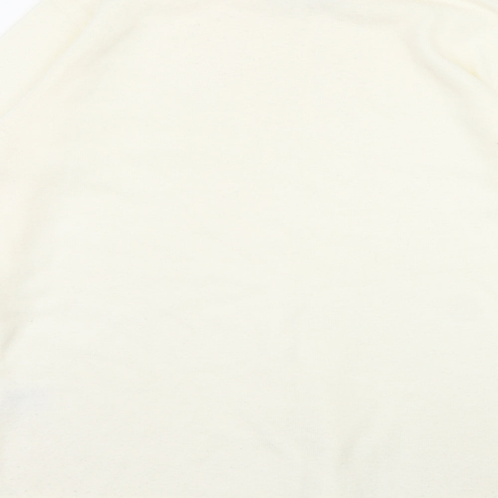Womens UK Size S BM Ivory Pullover Jumper