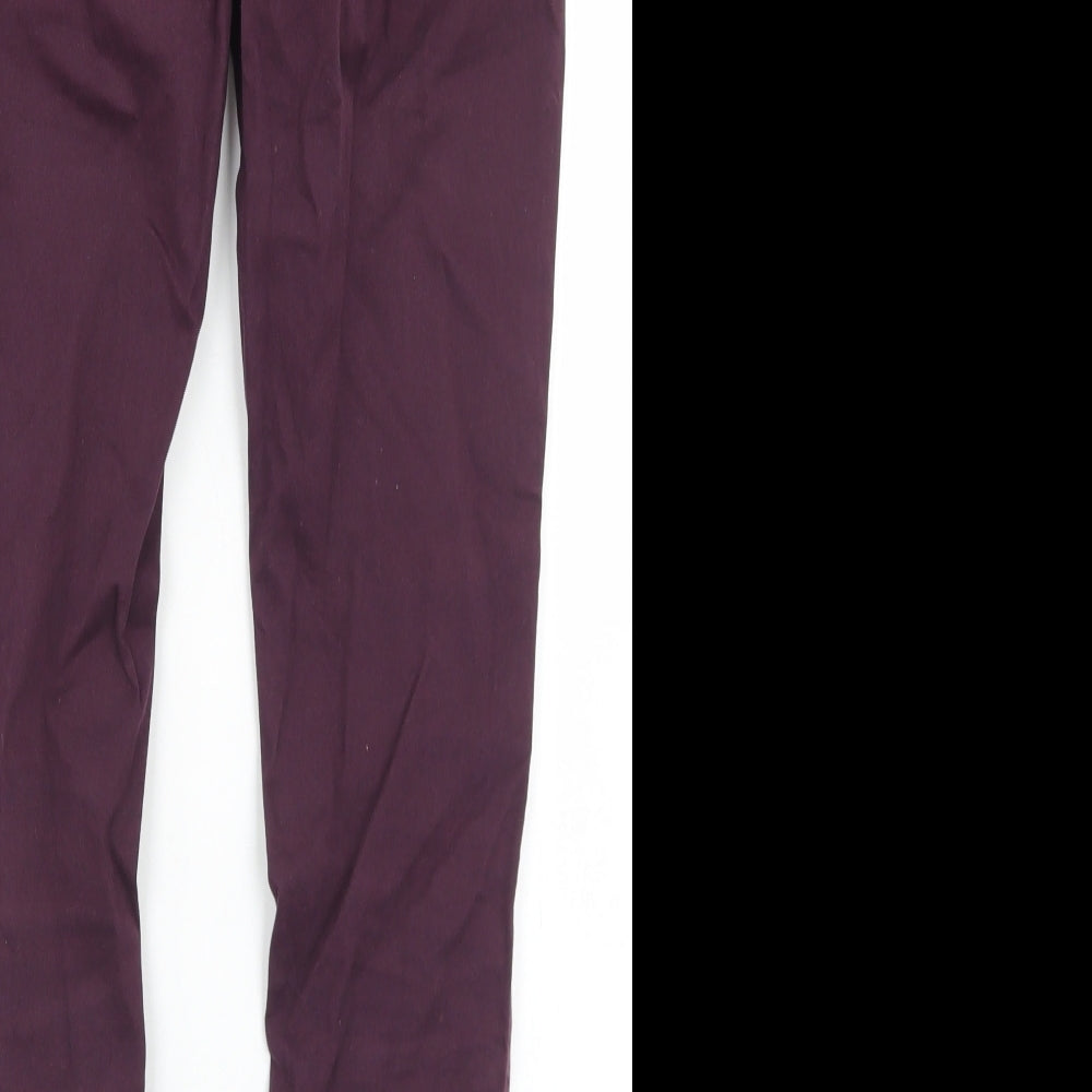 Womens UK Size 8 Savida Regular Fit Jegging Purple Jeans